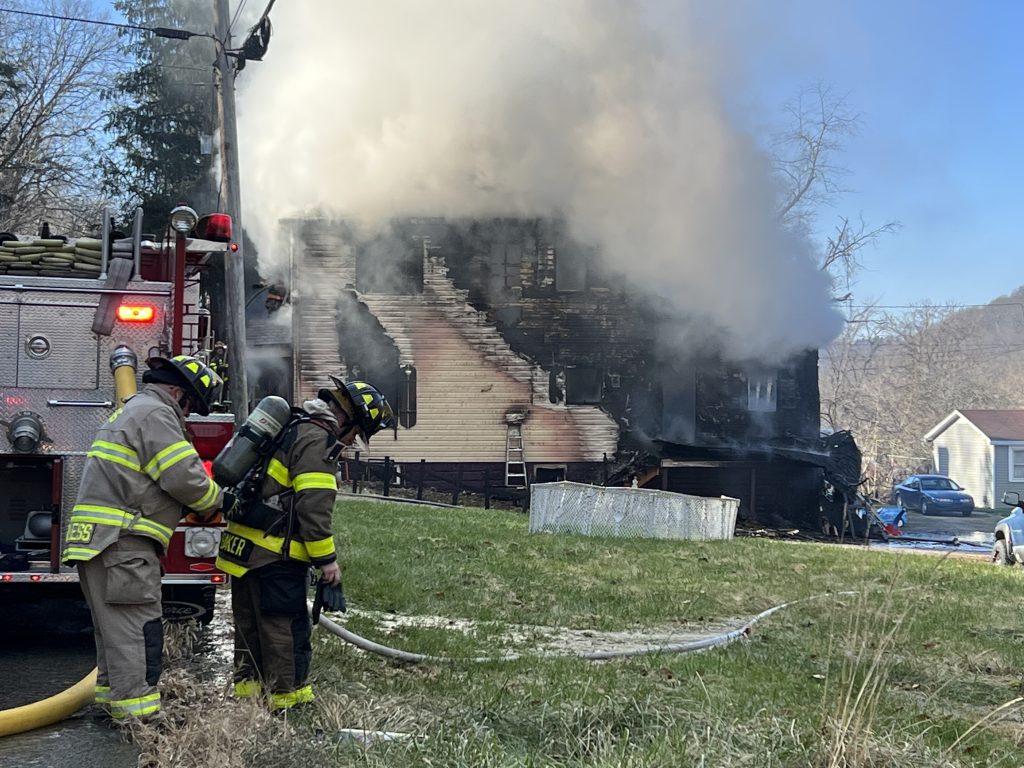 Crews respond to house fire in Cumberland Township - Herald-Standard